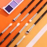 Professional Eye Makeup Brush Set - Natural & Synthetic Bristles - Image 6