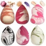 2-Pack Gradient Marble Beauty Sponge: Ultimate Makeup Application - Image 3