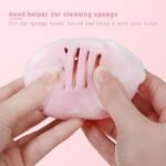 Eco-Friendly Silicone Makeup Sponge Holder - Portable & Breathable Beauty Blender Case - Image 4