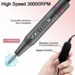 High-Speed Electric Nail Drill Machine - 35,000 RPM, Multi-functional Manicure Set - Image 5