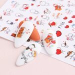 Elegant Abstract Nail Art Stickers - Image 4