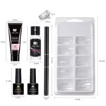 6W LED Poly Nail Gel Manicure Kit - Image 7