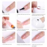 6W LED Poly Nail Gel Manicure Kit - Image 6