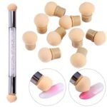 Versatile Nail Art Sponge Heads – Gradient & Dotting Manicure Tools - Image 2