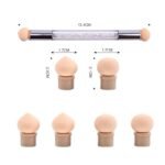 Versatile Nail Art Sponge Heads – Gradient & Dotting Manicure Tools - Image 7