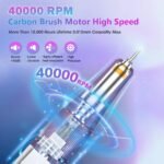 35000/40000RPM Electric Nail Drill Machine - Image 4