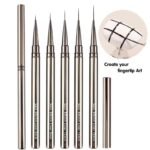 Versatile Nail Art Liner Brush Set - Image 3