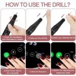 High-Speed 35000RPM Touch Screen Nail Drill - Electric Manicure & Pedicure Kit - Image 6