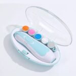Electric Baby Nail Trimmer: Multifunctional Manicure Tool Set for Infants - Image 3