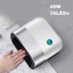 48W LED Nail Lamp - Quick Dry UV Gel Nail Polish Dryer with Smart Sensor - Image 2