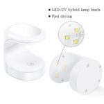 Compact UV LED Nail Dryer Lamp - USB Rechargeable Single Finger Manicure Tool - Image 7