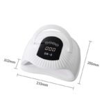 UV LED Nail Dryer Lamp 143W - 72 Beads, Quick Gel Polish Curing with Smart Sensor - Image 7