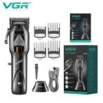 Professional Cordless Hair Clipper with DLC Coated Blades, Magnetic Motor, and USB Charging - Image 2