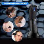 Electric Groin & Body Hair Trimmer - Rechargeable, Ceramic Blade, Waterproof Groomer - Image 3