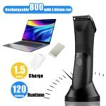 Electric Groin & Body Hair Trimmer - Rechargeable, Ceramic Blade, Waterproof Groomer - Image 4