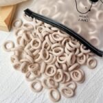 Kids Colorful Elastic Hair Bands - Fashionable Hair Ties & Scrunchies for Girls - Image 3