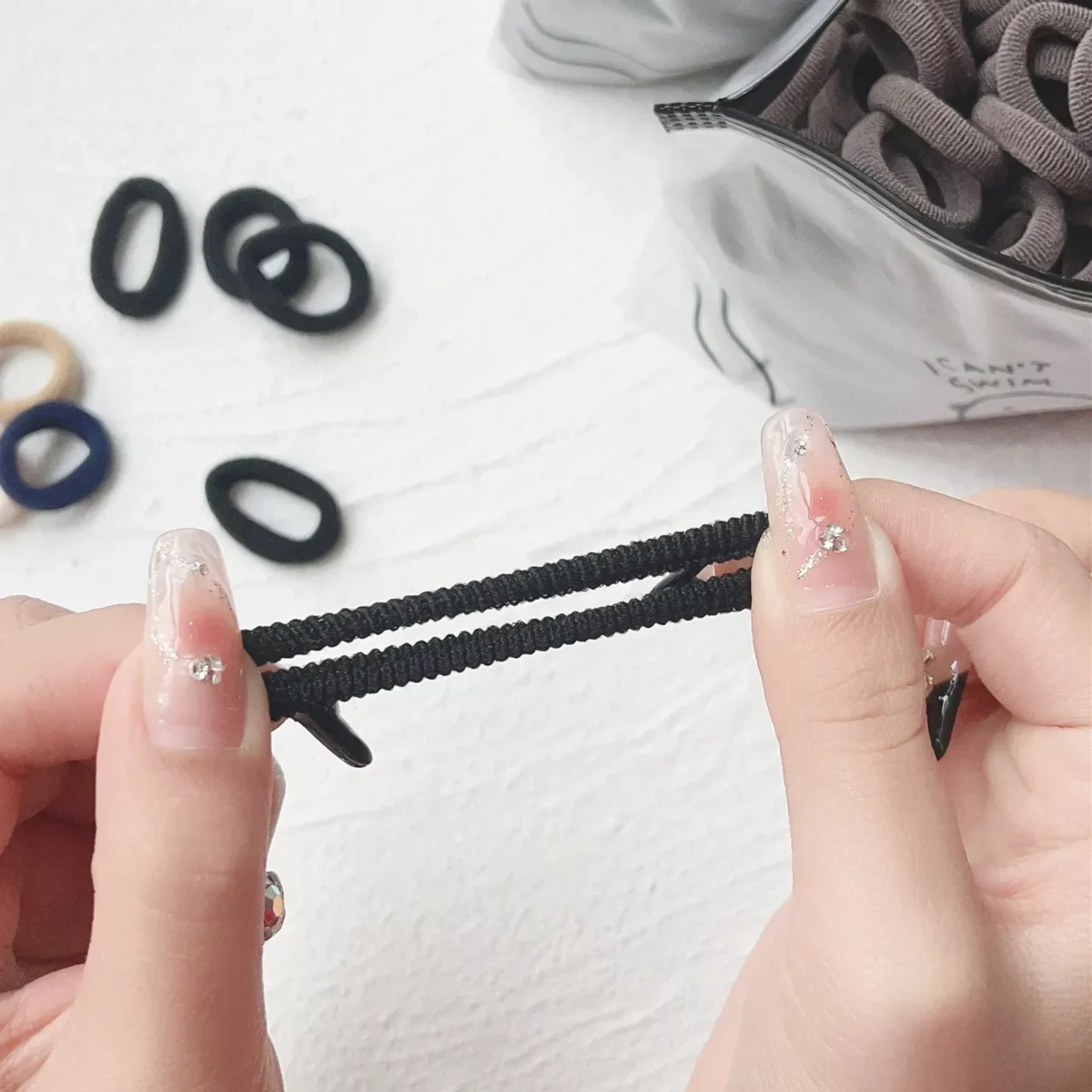 Kids Colorful Elastic Hair Bands - Fashionable Hair Ties & Scrunchies for Girls - Image 8