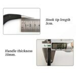 Stainless Steel Handheld Fishing Gaff - 12-Inch Grip Lip Spear Hook for Sea Fishing - Image 6