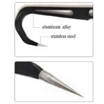 Stainless Steel Handheld Fishing Gaff - 12-Inch Grip Lip Spear Hook for Sea Fishing - Image 7