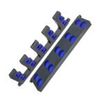 Wall-Mounted Fishing Rod Rack