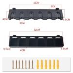 Space-Saving 6-Rod Vertical Fishing Pole Rack - Image 7