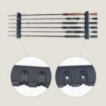 Space-Saving 6-Rod Vertical Fishing Pole Rack - Image 4