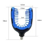 Silicone Carp Fishing Rod Rest Gripper for Pod Holder - Image 3