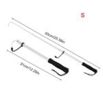 Multi-Size Telescopic Fishing Gaff with Barbs - Perfect for Ice, Sea, and Boat Fishing - Image 5