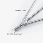 Stainless Steel Fishing Gaff Hook - 8mm Screw, Multi-Use for Fresh & Saltwater Angling - Image 5