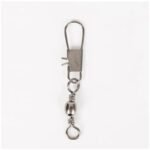 100-Pack Multipurpose Steel Alloy Fishing Swivels with Snap Fastlock - Image 4