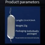 Ultimate 12cm Metal Trolling Flasher - Image 2