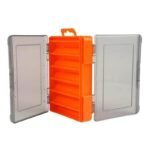 Double-Sided 12-Compartment Fishing Tackle Box: Durable, Multi-Functional Organizer for Anglers