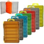 Double-Sided 12-Compartment Fishing Tackle Box: Durable, Multi-Functional Organizer for Anglers - Image 2