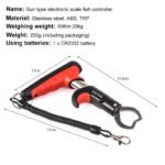 Compact Digital Fishing Scale with Grip - 25kg Gun-Type Electronic Fish Controller - Image 6