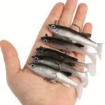 5-Piece Swimbait Silicone Soft Bait Set - Image 4