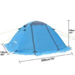 4-Season Lightweight Trekking Tent for 2 - Image 5