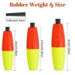 Versatile 50Pcs Fishing Peg Floats - Image 3