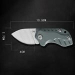 Compact Stainless Steel Tactical Folding Knife - Image 2