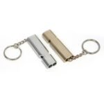 High-Decibel Twin-Tube Aluminum Alloy Outdoor Survival Whistle - Image 4