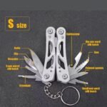 Compact Folding Multi-Tool with Pliers & Stainless Steel Blade - Image 4