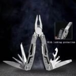 Compact Folding Multi-Tool with Pliers & Stainless Steel Blade - Image 3