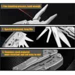 Compact Folding Multi-Tool with Pliers & Stainless Steel Blade - Image 5