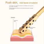 24-Pellet Germanium Face Massage Beauty Stick: Acupoint Massager for Radiant Skin - Image 5