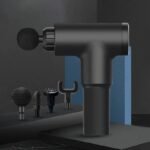 Portable Deep Muscle Relaxation Massage Gun with 4 Heads & 5 Intensity Gears - Image 5
