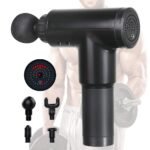 Portable Deep Muscle Relaxation Massage Gun with 4 Heads & 5 Intensity Gears - Image 2