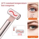Microcurrent Eye Massager: Vibration, Red Light Therapy & Temperature-Controlled Stick - Image 4