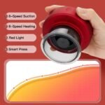 3-in-1 Wireless Vacuum Cupping Massage Device with Red Light Heating - Image 4