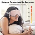 Multi-Mode Eye Relaxer: Heated Steam & Vibration Massage Sleep Mask - Image 4