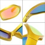 Y2K Cyberpunk Fashion Sunglasses with UV400 Mirror Lenses for Men and Women - Image 3
