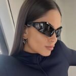 Y2K Cyberpunk Fashion Sunglasses with UV400 Mirror Lenses for Men and Women - Image 5